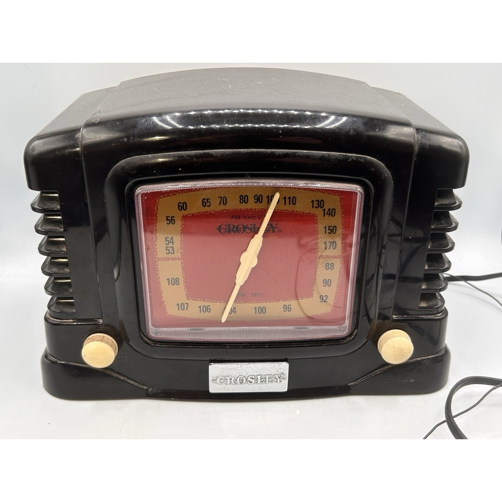 Crosley CR-4 Collector's Edition AM/FM Radio Cassette Player‎ Vintage